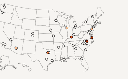 Image of Daily Crime Map dashboard page